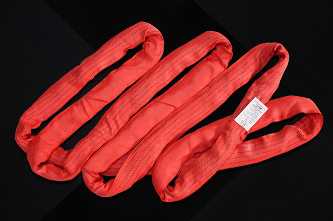 環形吊裝帶細節--河北東圣吊索具制造有限公司--柔性吊裝帶|彩色吊裝帶